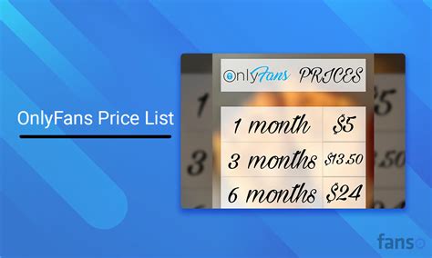 how much does onlyfans charge|OnlyFans Prices: How Much Should You Charge